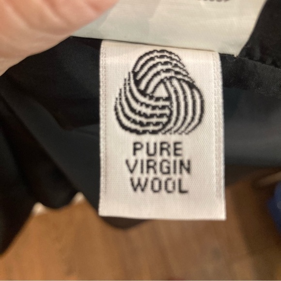 LIDA BADAY Sz 8 Lined True Wrap Dress with Buttons Buckle Closure  Pointy Collar - Picture 12 of 14